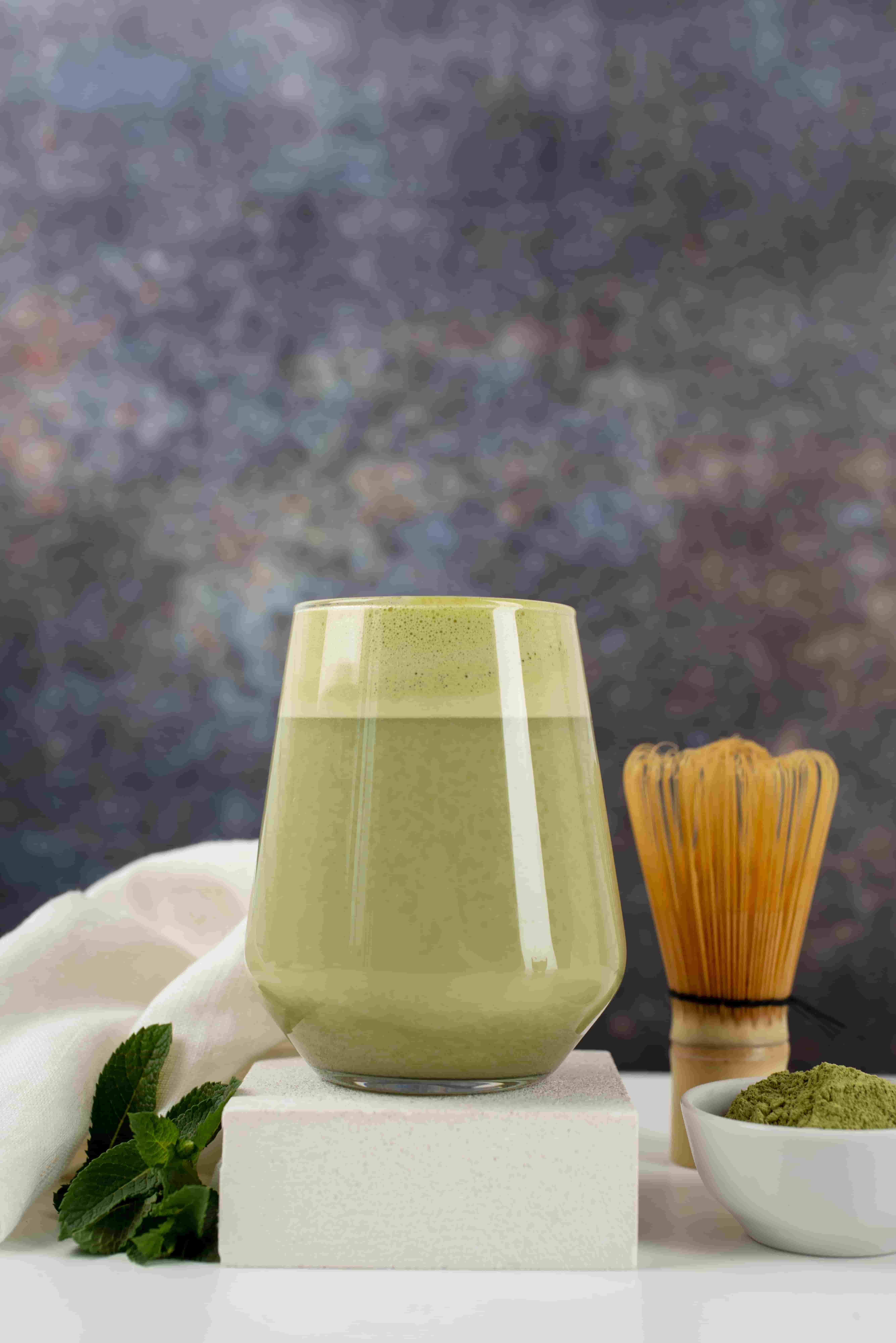 Proteinli Matcha Latte