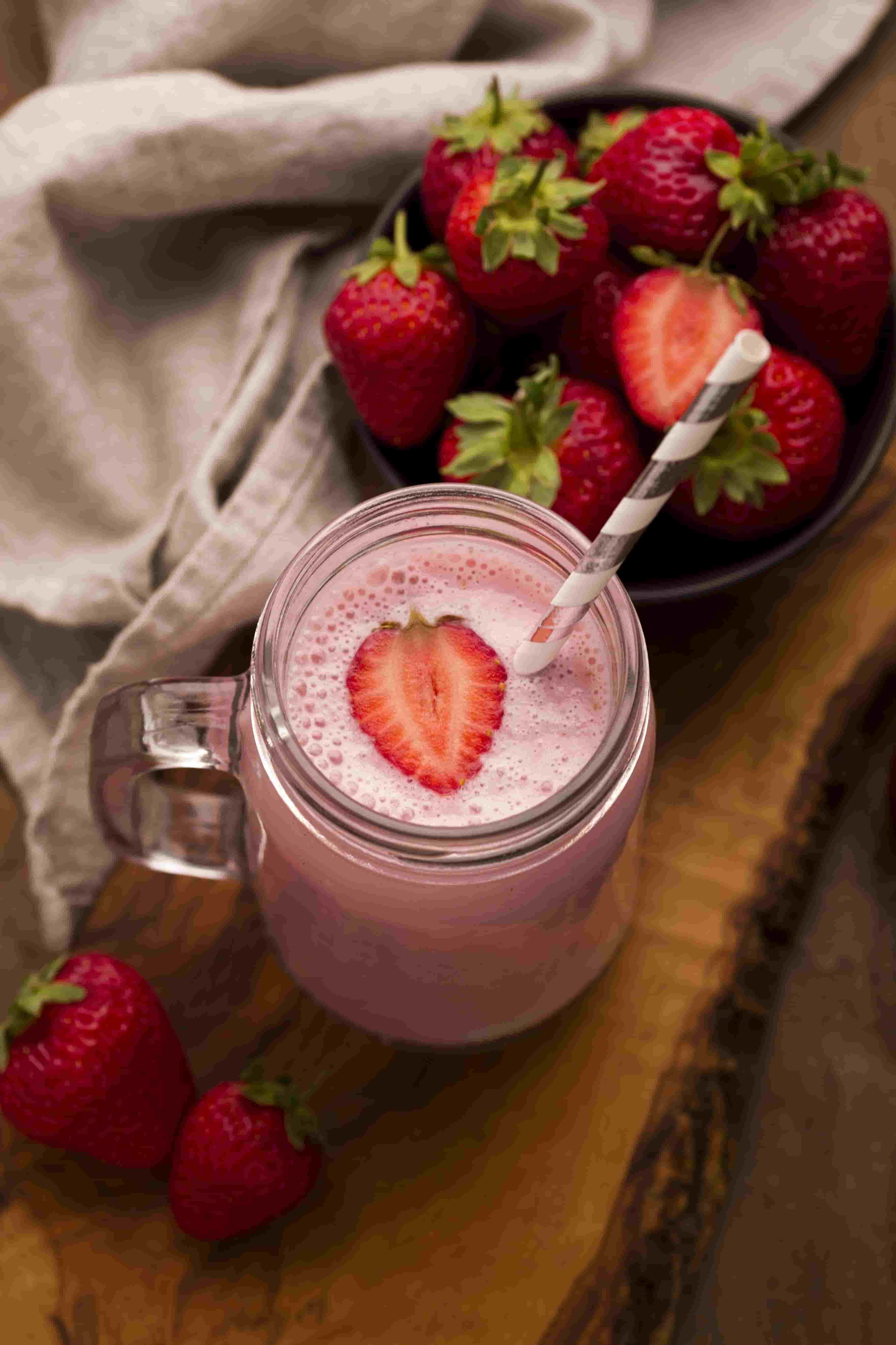 Çilekli Smoothie